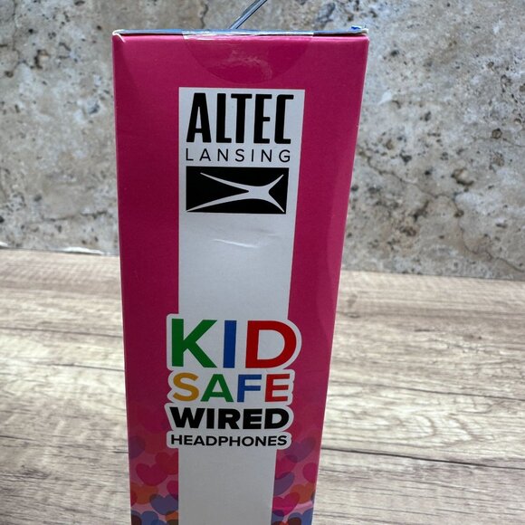 Lot Of 2 Altec Lansing Kids Safe Wired Headphones Blue, Pink Age 3 To 5 NIB - Picture 13 of 15
